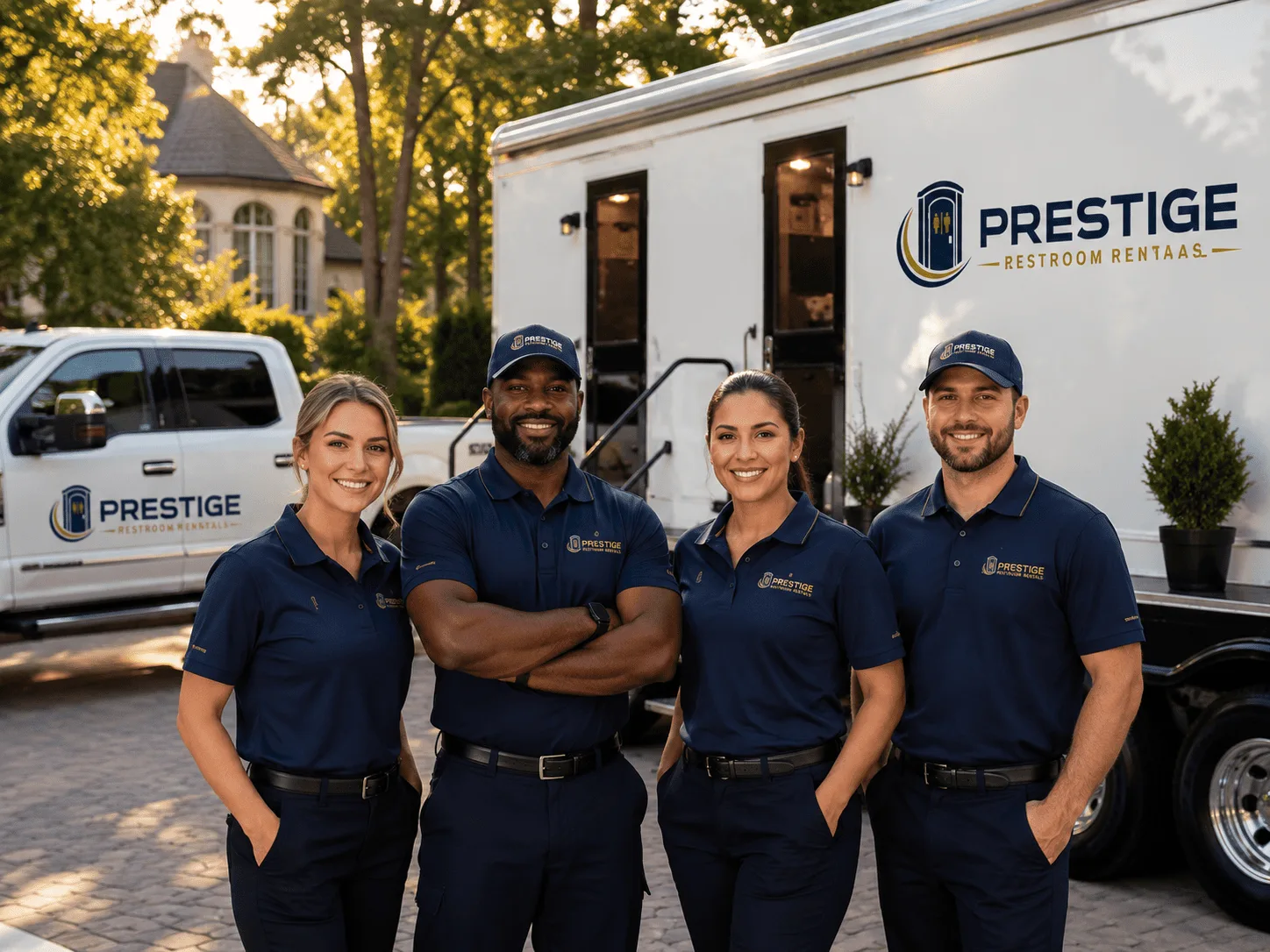 Trusted Luxury Portable Restrooms company in Arcadia, MI
